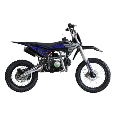 MW 125cc Big Wheel Dirt Bike Blue