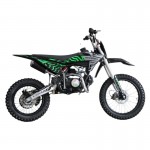 MW 125cc Big Wheel Dirt Bike Green