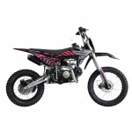 MW 125cc Big Wheel Dirt Bike Pink