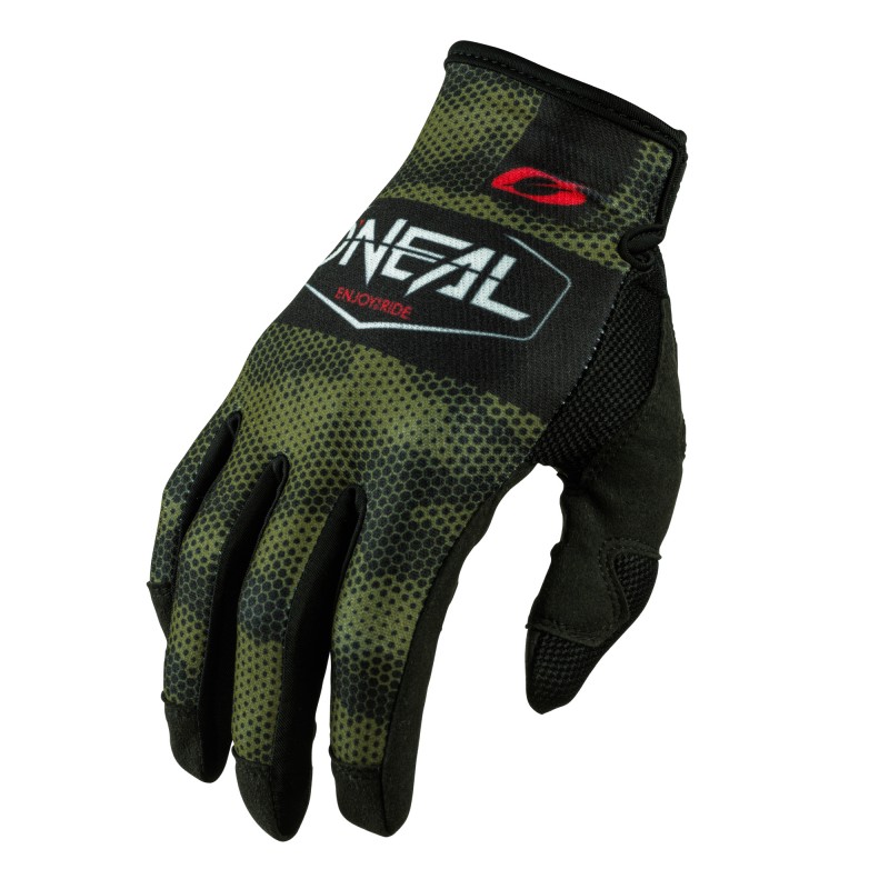 Oneal 2021 Mayhem Covert Glove Black/Green Adult 08 (SM)