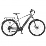 Progear E-Sierra 18" Mens Hybrid Electric Bike Graphite Grey