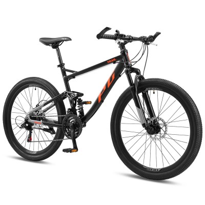 Progear Trail MTB 17" Dual Suspension - Black Ember