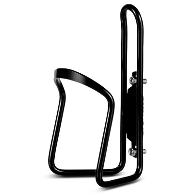 Progear Aluminium Bicycle Drink Bottle Holder - Black (Frame Mount)