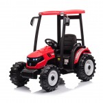 Go Skitz 12V Tractor with Roof - Red