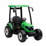 Go Skitz 12V Tractor with Roof - Green