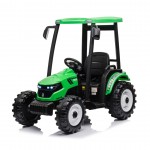 Go Skitz 12V Tractor with Roof - Green