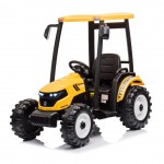 Go Skitz 12V Tractor with Roof - Yellow