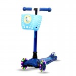 I-GLIDE 3 Wheel Kids Scooter Blue/Blue with Basket