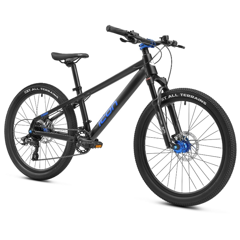 XDS Icon Tank 24" x 13" MTB Bike - Black / Blue XDS Icon Tank 24" x 13" MTB Bike - Black / Blue