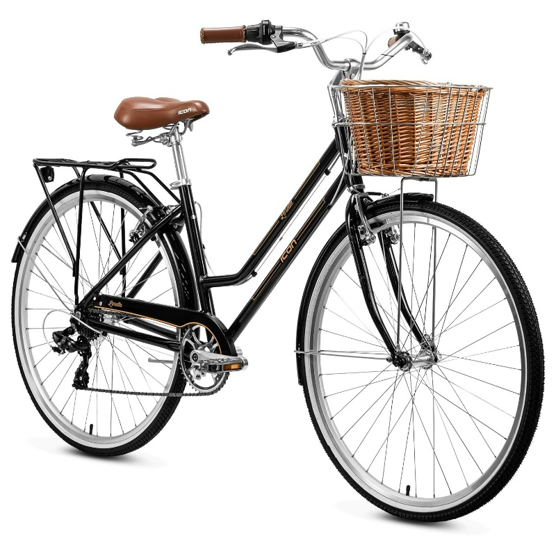 XDS Icon Loretta 17" Ladies Retro Bike - Black XDS Icon Loretta 17" Ladies Retro Bike - Black