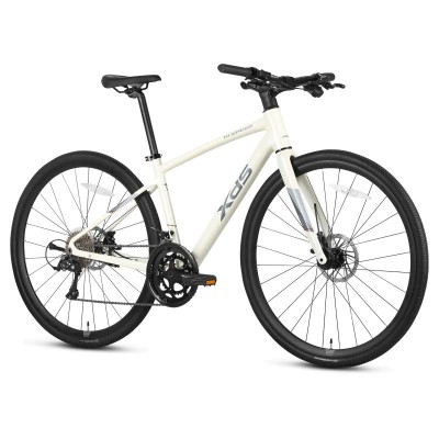 XDS Flat Bar Highspeed 700c x 42cm Road Bike - White