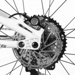 XDS Mustang 14" Dual Suspension MTB Bike - White XDS Mustang 14" Dual Suspension MTB Bike - White