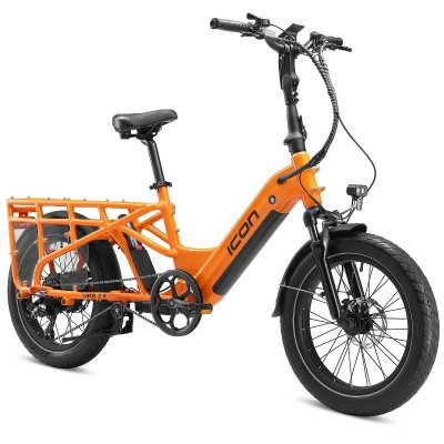 XDS URB 2.0 Cargo 20" Electric Bike - Tangerine