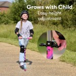 Zinc Twister Inline Scooter Pink/Purple Zinc Twister Inline Scooter Pink/Purple