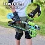 Zinc Twister Inline Scooter Blue/Green Zinc Twister Inline Scooter Blue/Green