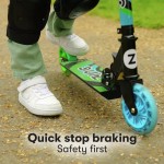 Zinc Twister Inline Scooter Blue/Green Zinc Twister Inline Scooter Blue/Green