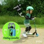 Zinc Twister Inline Scooter Blue/Green Zinc Twister Inline Scooter Blue/Green