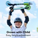 Zinc Twister Inline Scooter Blue/Green Zinc Twister Inline Scooter Blue/Green