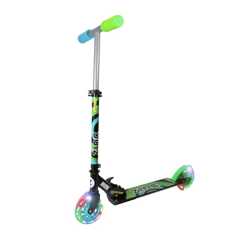Zinc Twister Inline Scooter Blue/Green Zinc Twister Inline Scooter Blue/Green