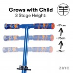 Zinc Identity 2.0 Folding Scooter Blue/Navy Zinc Identity 2.0 Folding Scooter Blue/Navy