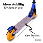 Zinc Identity 2.0 Folding Scooter Blue/Navy Zinc Identity 2.0 Folding Scooter Blue/Navy
