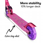 Zinc Identity 2.0 Folding Scooter Pink/Purple Zinc Identity 2.0 Folding Scooter Pink/Purple