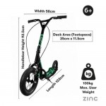 Zinc Glow Radikal 12" BMX Scooter Zinc Glow Radikal 12" BMX Scooter