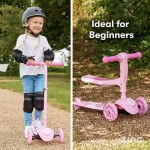 Zinc 3in1 My First Tri Scooter Pink Zinc 3in1 My First Tri Scooter Pink