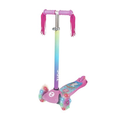 Zinc Non Folding T-Motion Junior Tri Scooter Unicorn