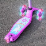 Zinc Non Folding T-Motion Junior Tri Scooter Unicorn