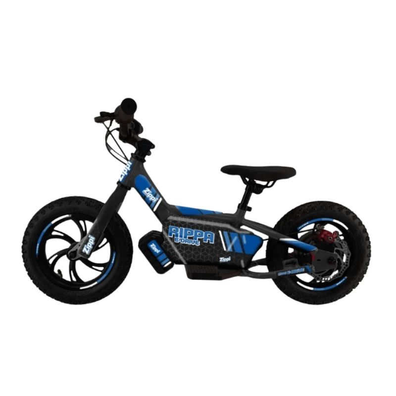 Zippi Rippa E-Drive 12" Kids Electric Balance Bike - Blue Zippi Rippa E-Drive 12" Kids Electric Balance Bike - Blue