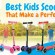Best Kids Scooters That Make a Perfect Gift