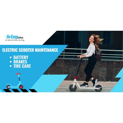 Electric Scooter Maintenance | Battery, Brakes, & Tire Care Made Simple