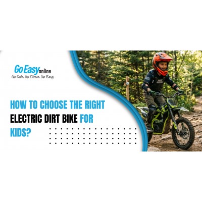 How to Choose the Right Electric Dirt Bike for Kids?