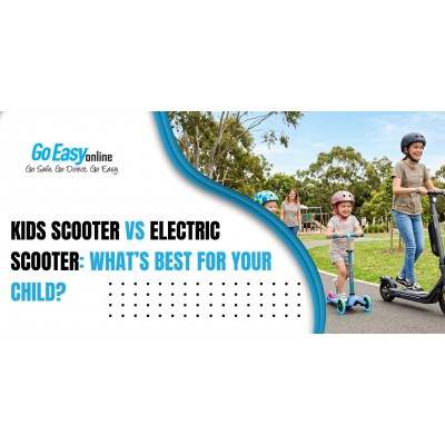 Kids Scooter vs Electric Scooter: What’s Best for Your Child?