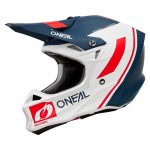 Oneal 2026 10 SRS Flow Helmet Blue/White/Red - Large Oneal 2026 10 SRS Flow Helmet Blue/White/Red - Large