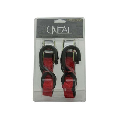 Oneal Tie Downs 1" with Soft Loop Red/Black