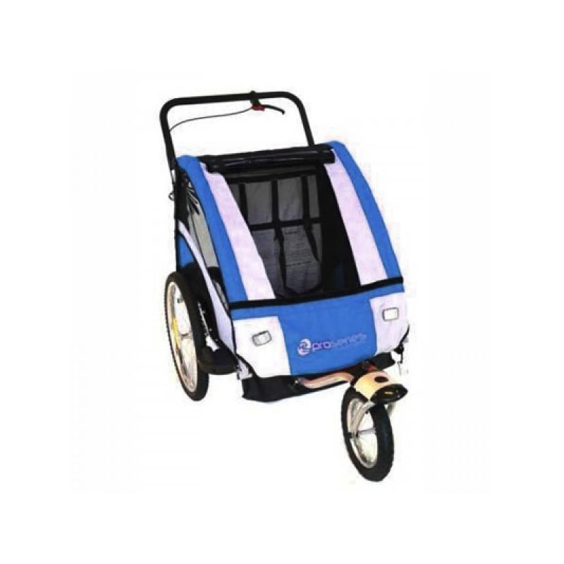 Pro Series Child Bike Bicycle Trailer Jogger Blue Pro Series Child Bike Bicycle Trailer Jogger Blue