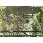 Springfree Trampoline Large Oval Sunshade (SUNSHADE COVER ONLY)