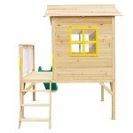 Lifespan Archie Cubby House with Green Slide