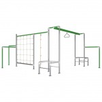 Junior Jungle Monsoon Flying Fox and Climbing Play Centre