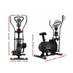 Everfit 6in1 Elliptical Cross Trainer Exercise Bike Bicycle Home Gym Fitness Machine Running Walking