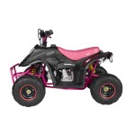 GMX 110cc Ripper-X Junior Kids Quad Bike - Black / Pink