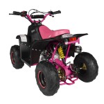 GMX 110cc Ripper-X Junior Kids Quad Bike - Black / Pink