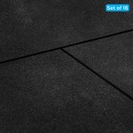 Lifespan CORTEX 15mm Commercial Bevelled Edge Rubber Gym Tile Mat (1m x 1m) Pack of 16 Lifespan CORTEX 15mm Commercial Bevelled Edge Rubber Gym Tile Mat (1m x 1m) Pack of 16