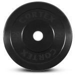 Lifespan CORTEX 20kg Black Series Bumper Plates (Pair)