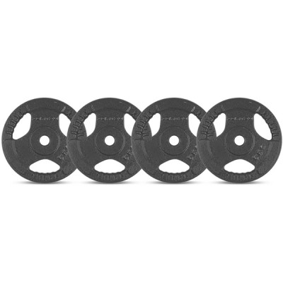 Lifespan CORTEX 5kg Tri-Grip 25mm Standard Plates (Set of 4)