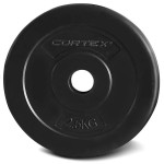 Lifespan CORTEX 2.5kg EnduraShell 25mm Standard Plates (Set of 4)