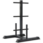 Lifespan CORTEX 90kg EnduraShell Barbell Weight Set with Weight Tree Lifespan CORTEX 90kg EnduraShell Barbell Weight Set with Weight Tree