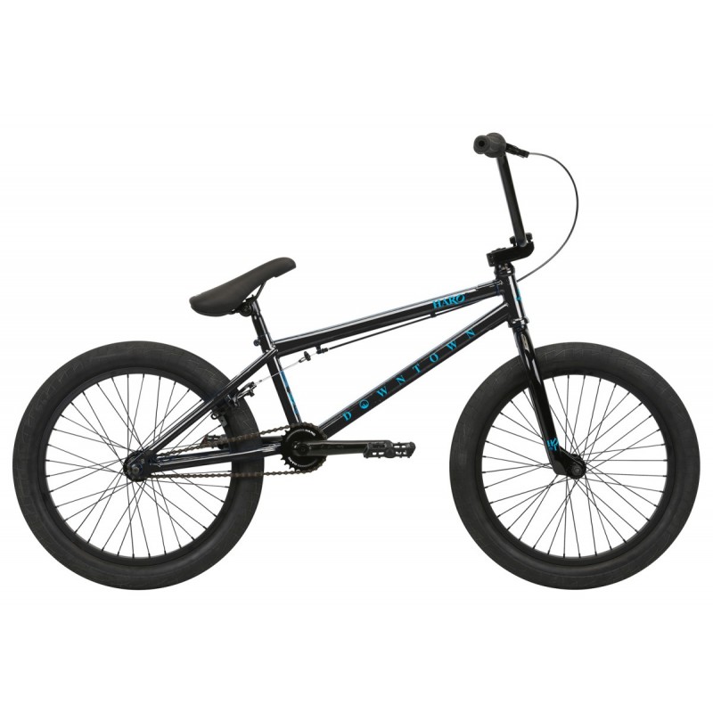 2021 Haro Downtown 20" Freestyle BMX Bike Black